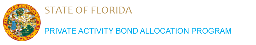 State of Florida Division of Bond Finance Private Activity Bond Allocation Program